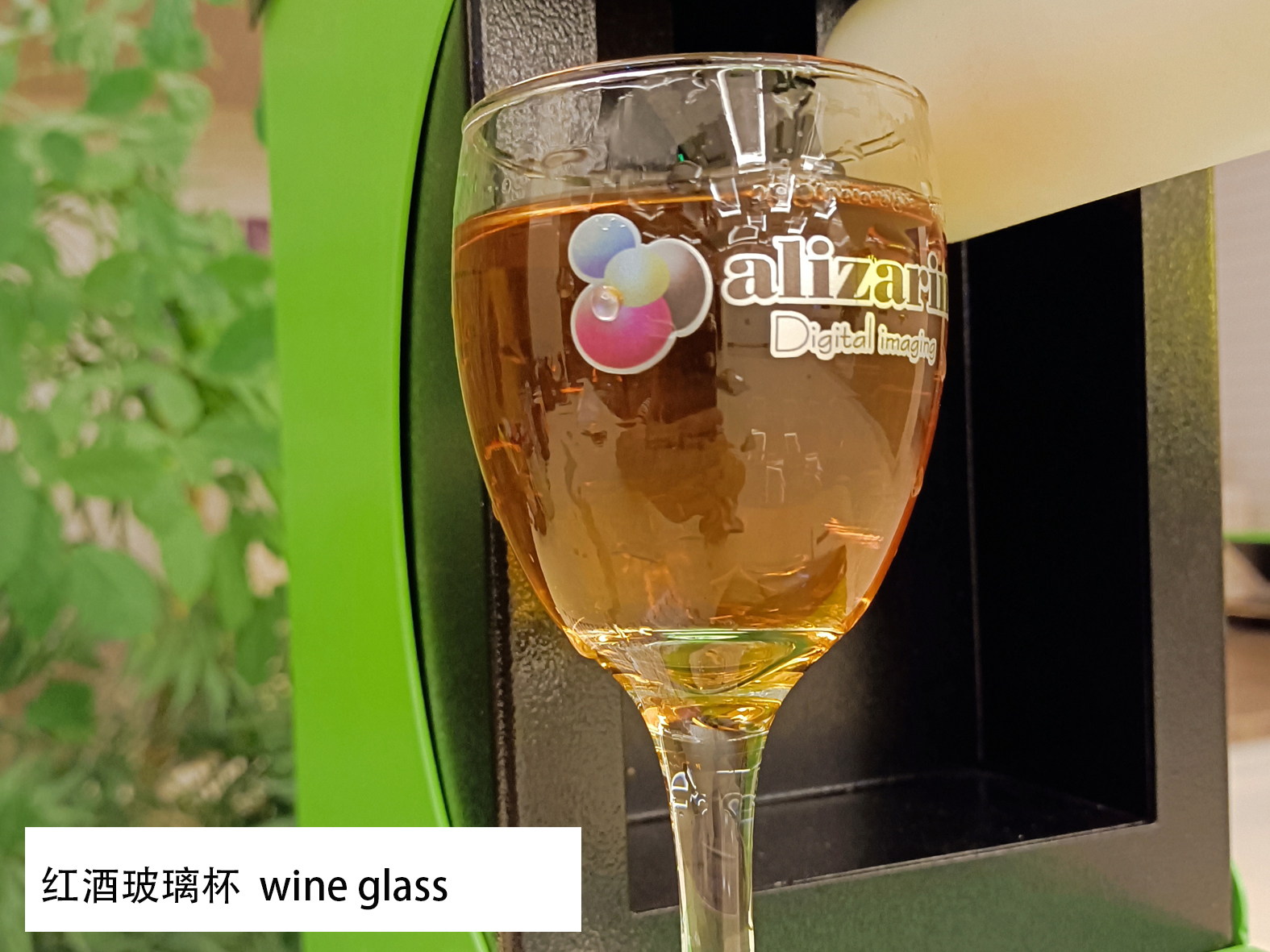 红酒玻璃杯热转印 wine glass #HSF #玻璃热转印 #酒瓶热转印