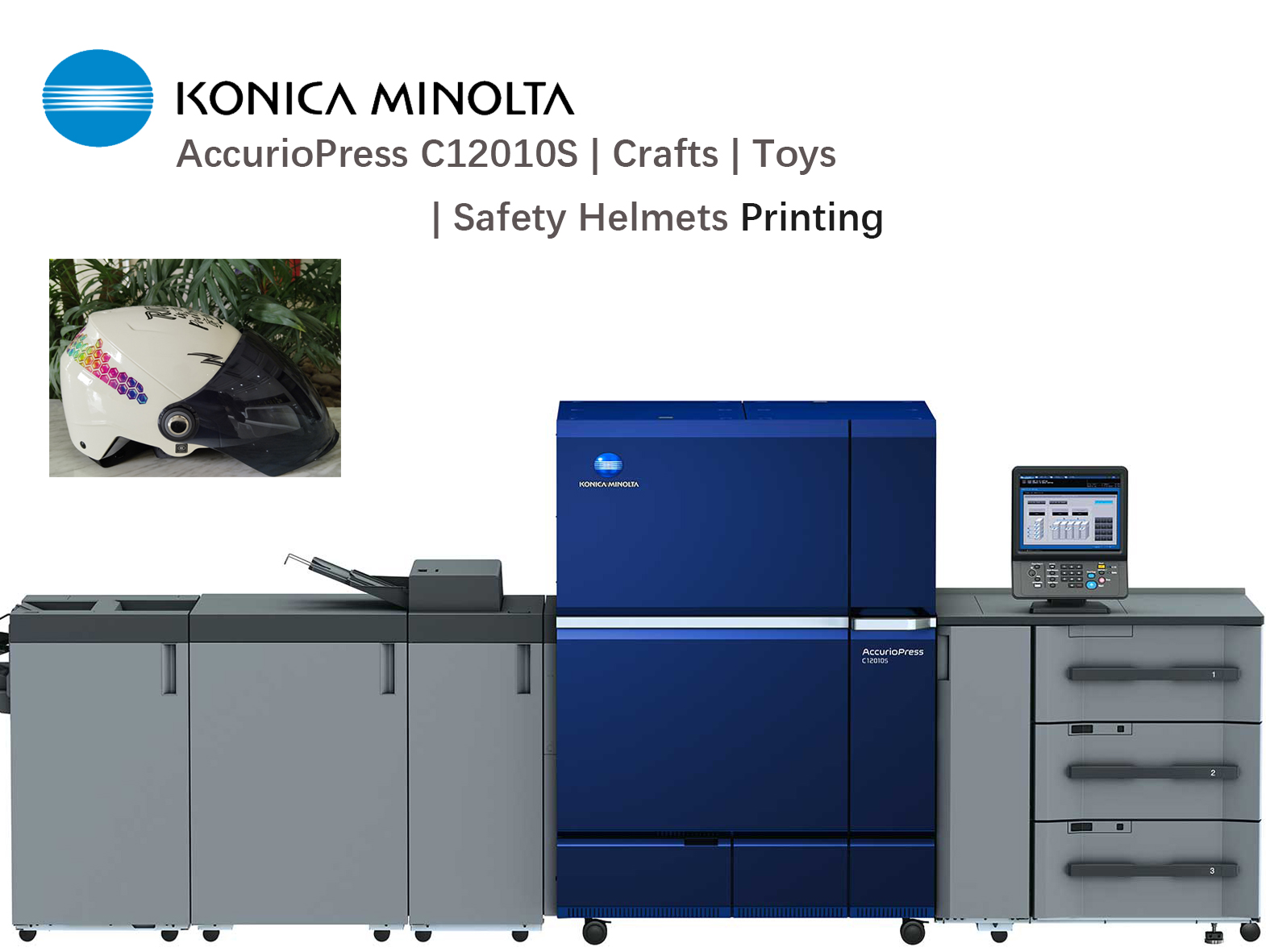 柯尼卡美能达 AccurioPress C14010S 数码印刷机用于陶瓷杯上的印刷