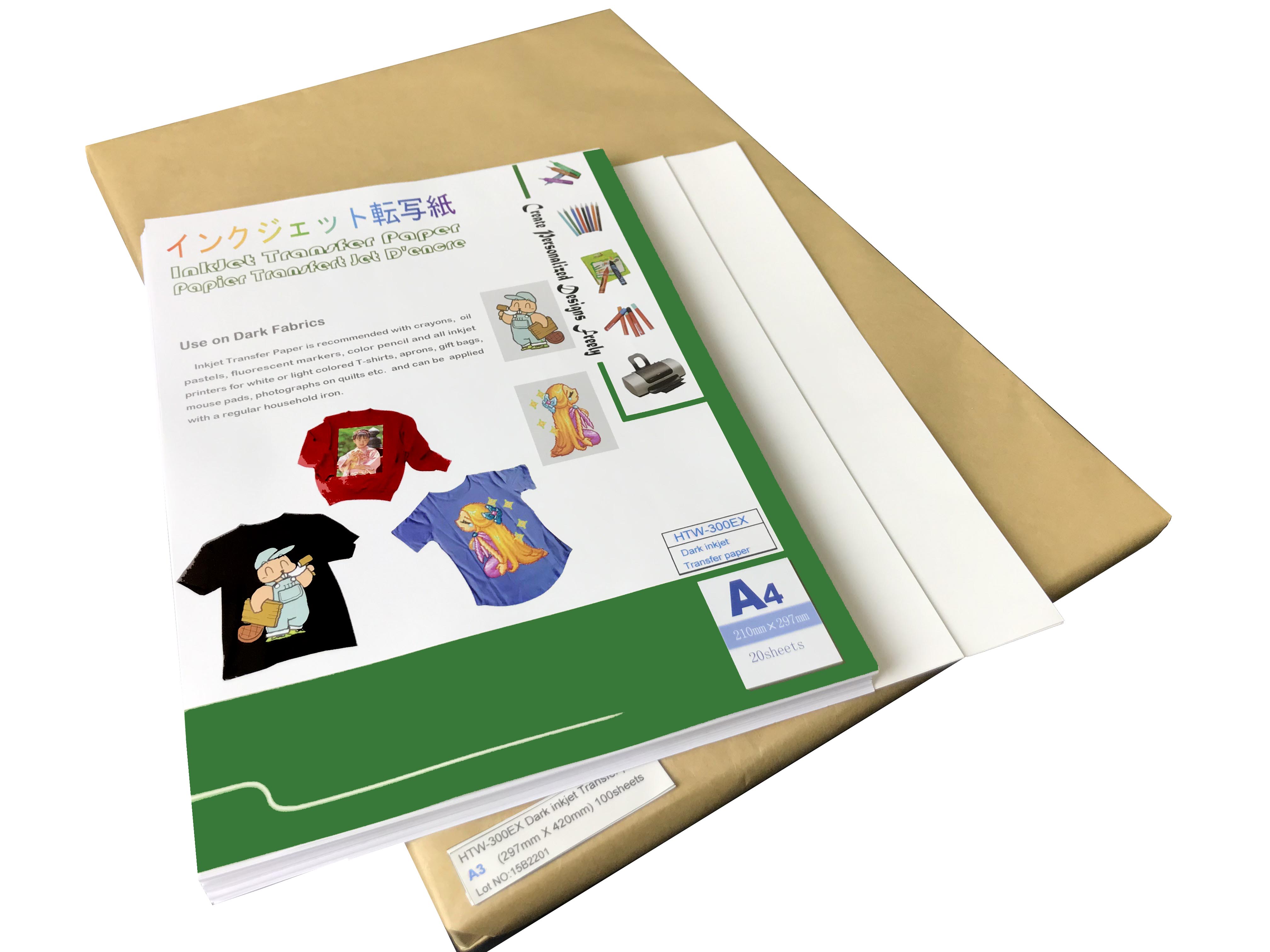 Dark Ink Jet Transfer Paper HTW-300EX-