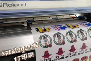 球服 Logo专用打印膜，适用Roland VS300i,Mimaki cjv机型