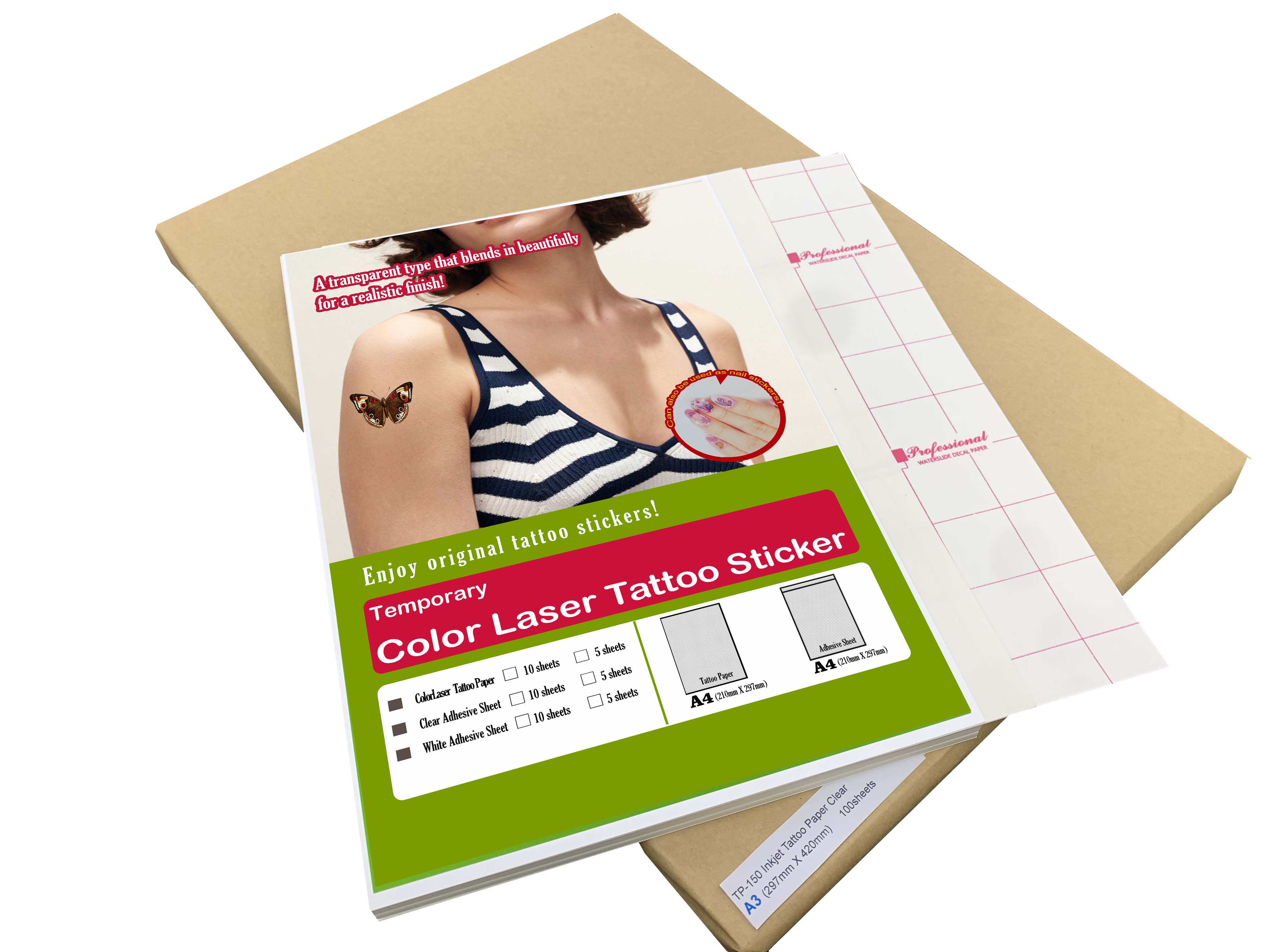 TP-150-color laser-Tattoo-Paper-Clear-2
