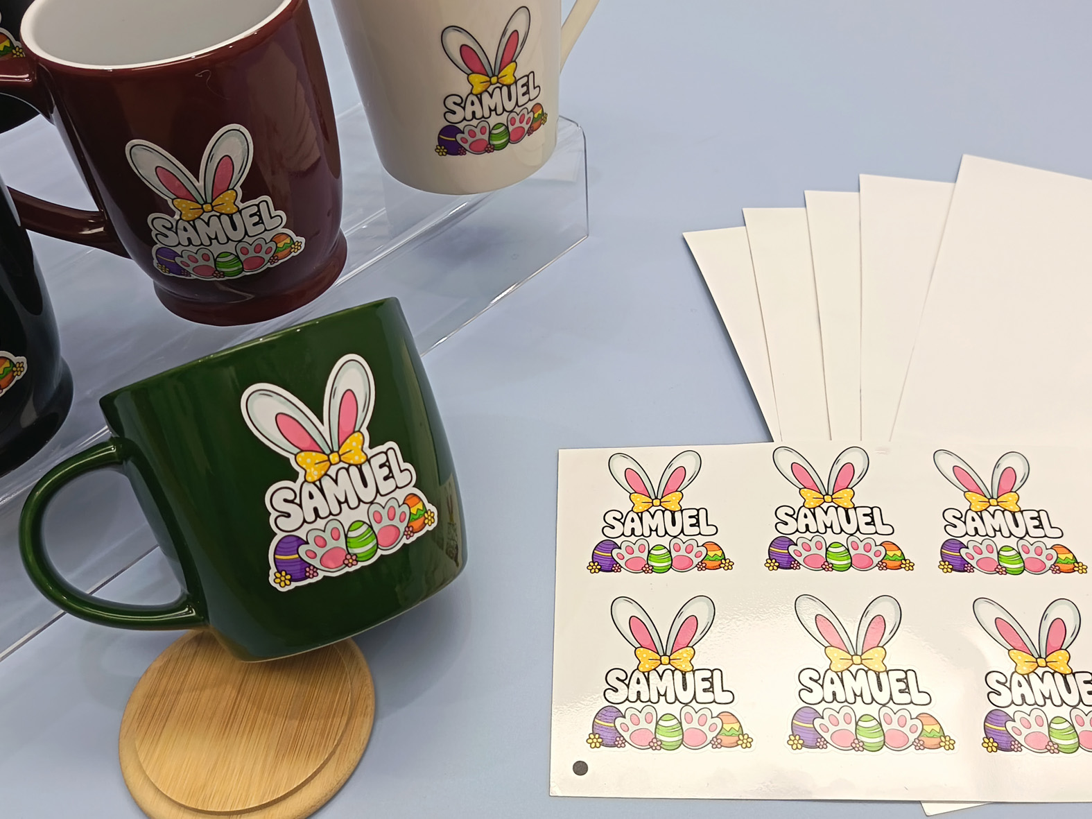 深色喷墨水转印纸（WS-D-300)的分步操作视频