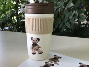 (不透明)水转印标贴膜(WS-D-300S)陶瓷保温杯