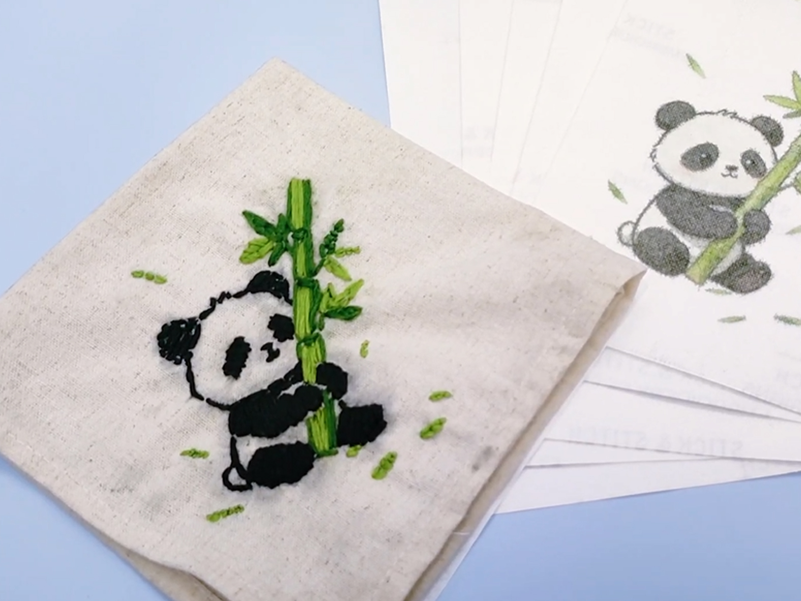 step5 finished embroidery