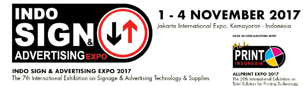 IndoSignExpo2017, Jakarta – Indonesia