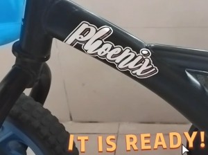 waterslide paper for Bicycle Bars